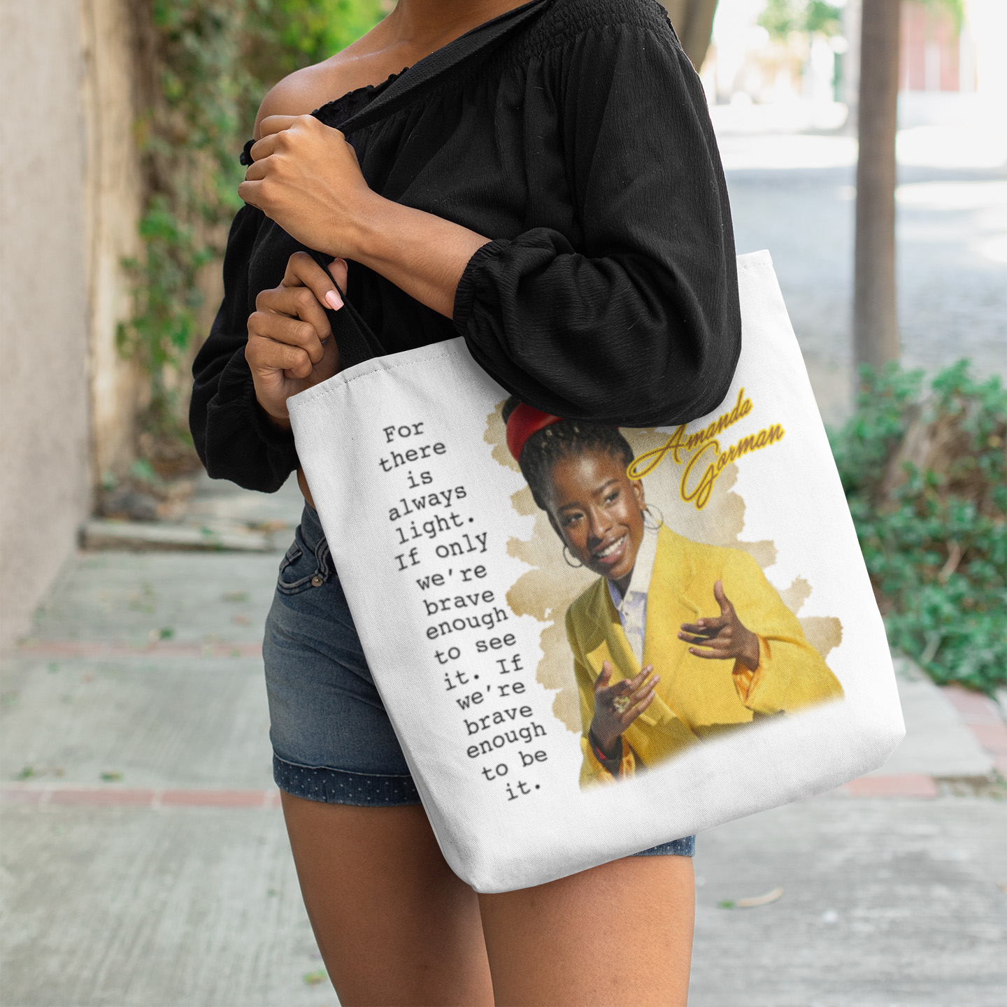 6LV. Amanda Gorman Tote-mk