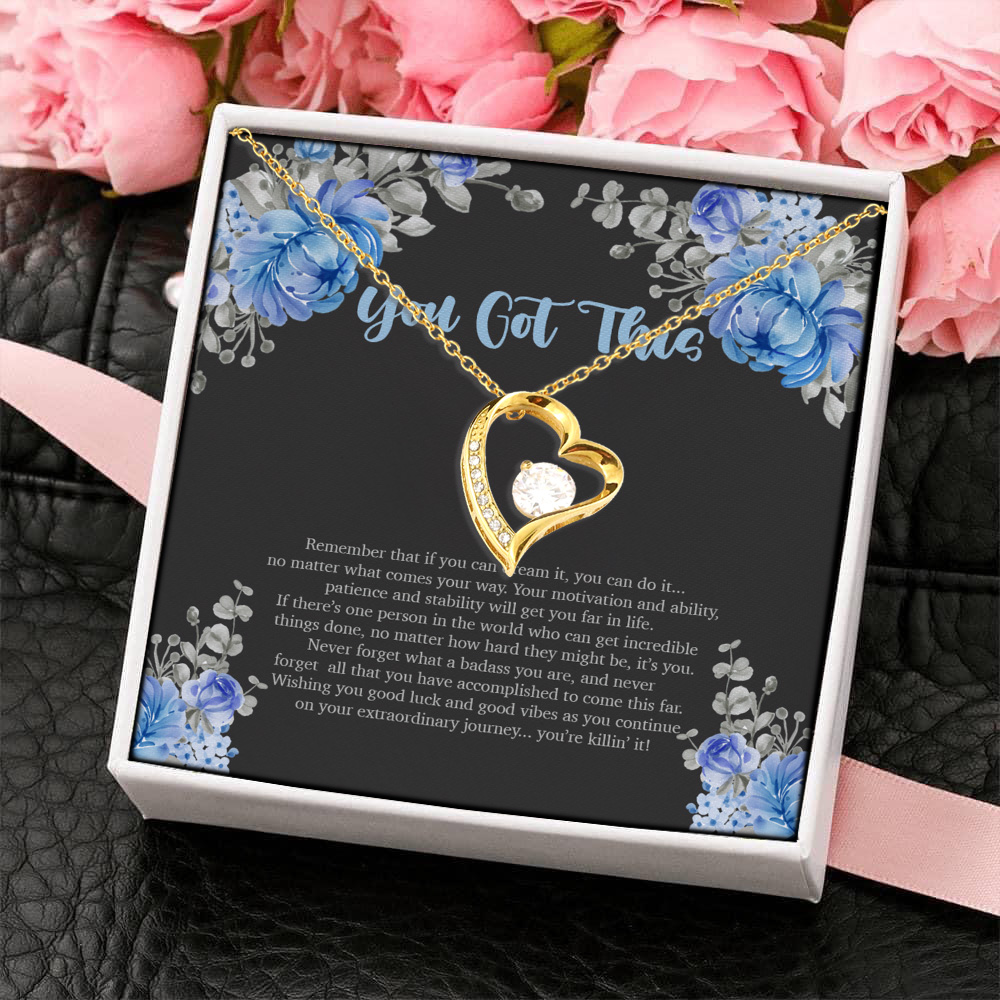 3HP. You Got This Forever Love Necklace (Gold) 4