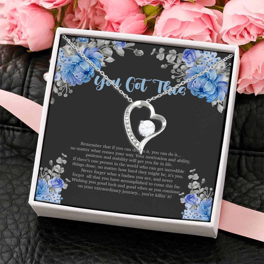 3HP. You Got This Forever Love Necklace (Silver) 4