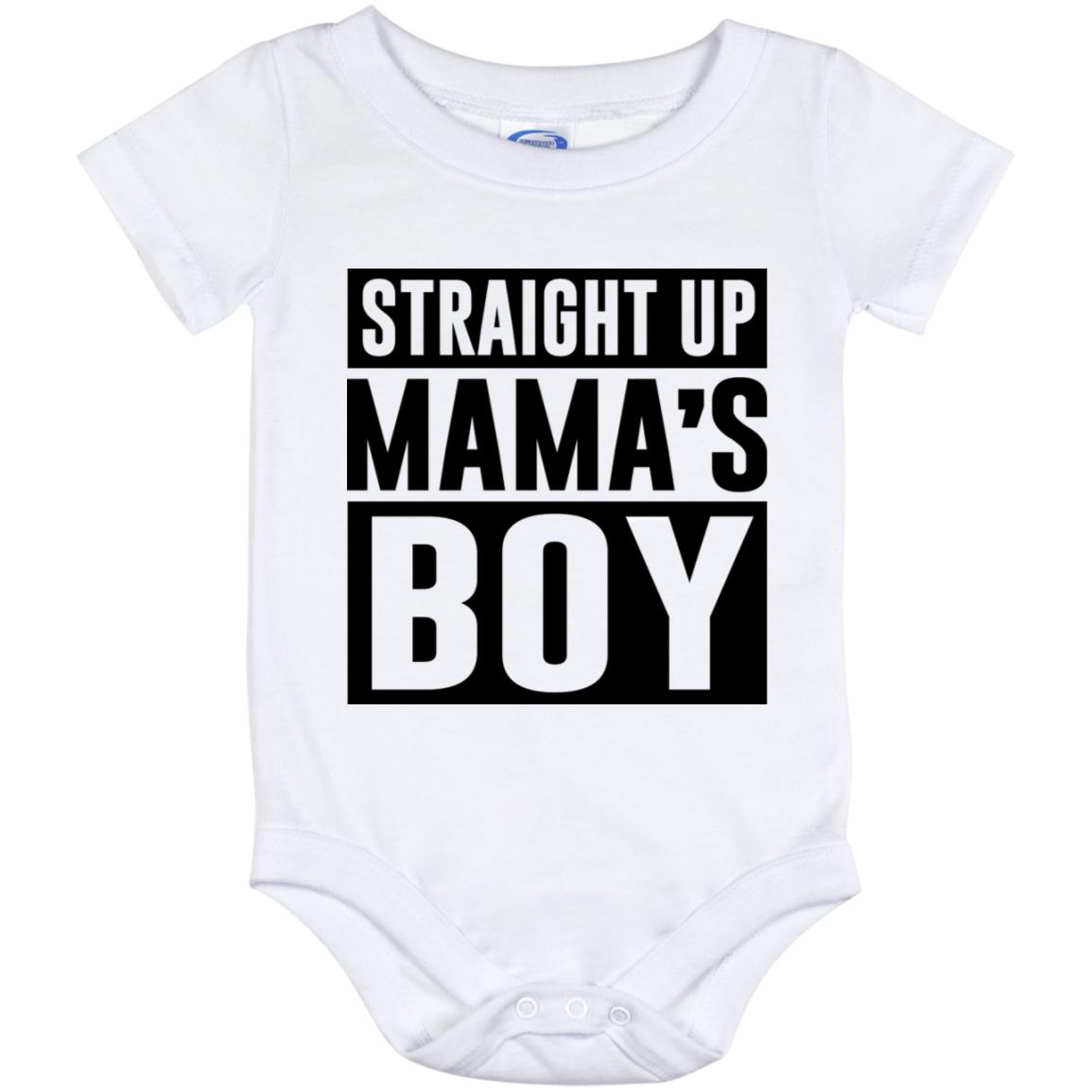Straight Up Mama's Boy Onesie Straight Up Mama's Boy Onesie