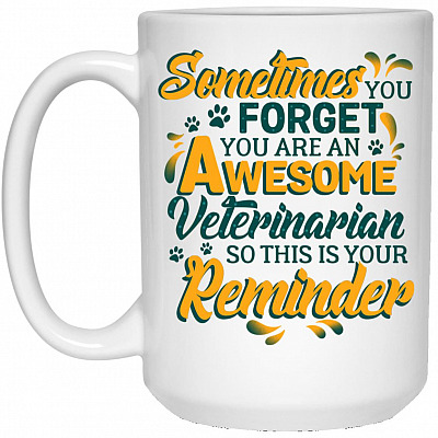 15 oz. White Mug