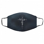 He Is Risen Cross, White, Cloth Face Cover – Medium/Large He Is Risen Cross, White, Cloth Face Cover – Medium/Large
