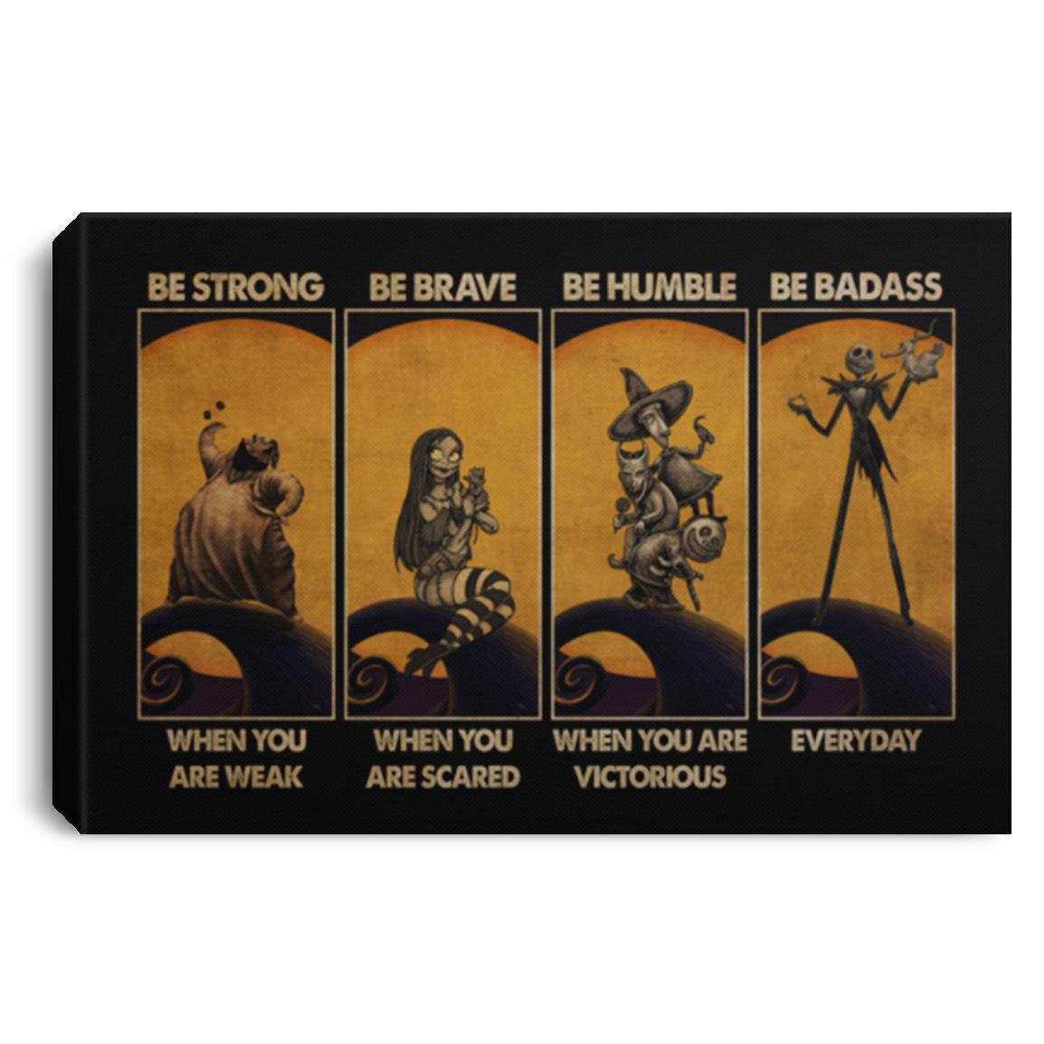 Nightmare canvas, White, 0.75'' Framed Canvas Nightmare canvas, White, 0.75'' Framed Canvas