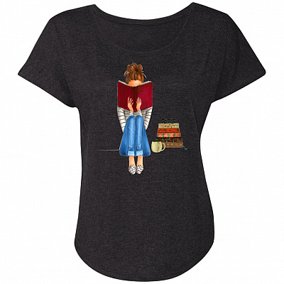 Ladies Triblend Dolman Sleeve