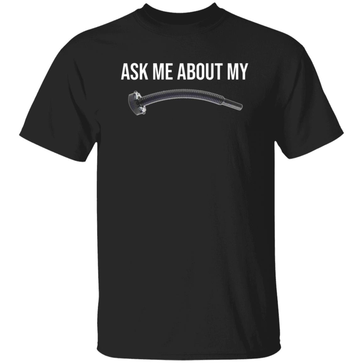 Ask T, Black, Unisex T-Shirt
