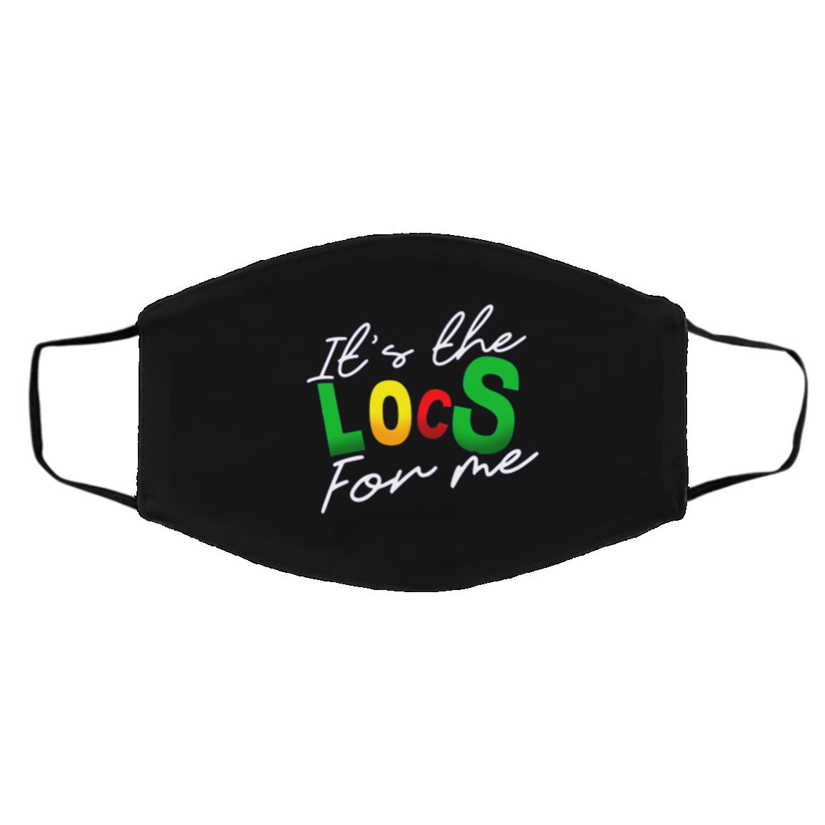 Loc-s mask, Black, Cloth Face Cover – Medium/Large Loc-s mask, Black, Cloth Face Cover – Medium/Large