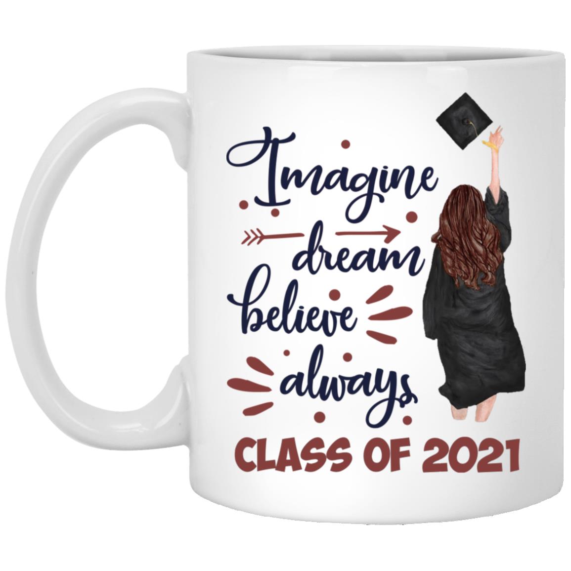 Imagine brrow Mug, White, 11 oz. White Mug Imagine brrow Mug, White, 11 oz. White Mug