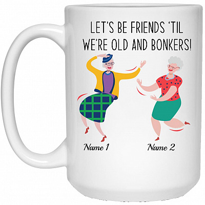 15 oz. White Mug