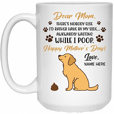 15 oz. White Mug