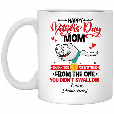 Personalized Mug, White, 11 oz. White Mug