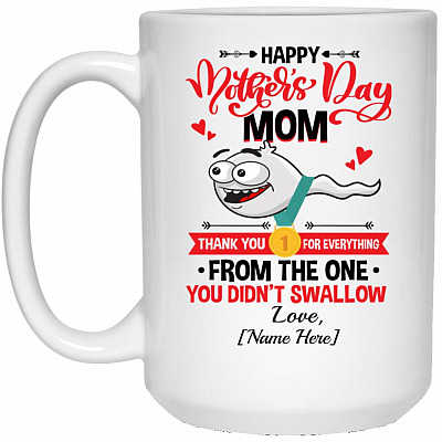 15 oz. White Mug