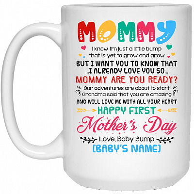 15 oz. White Mug