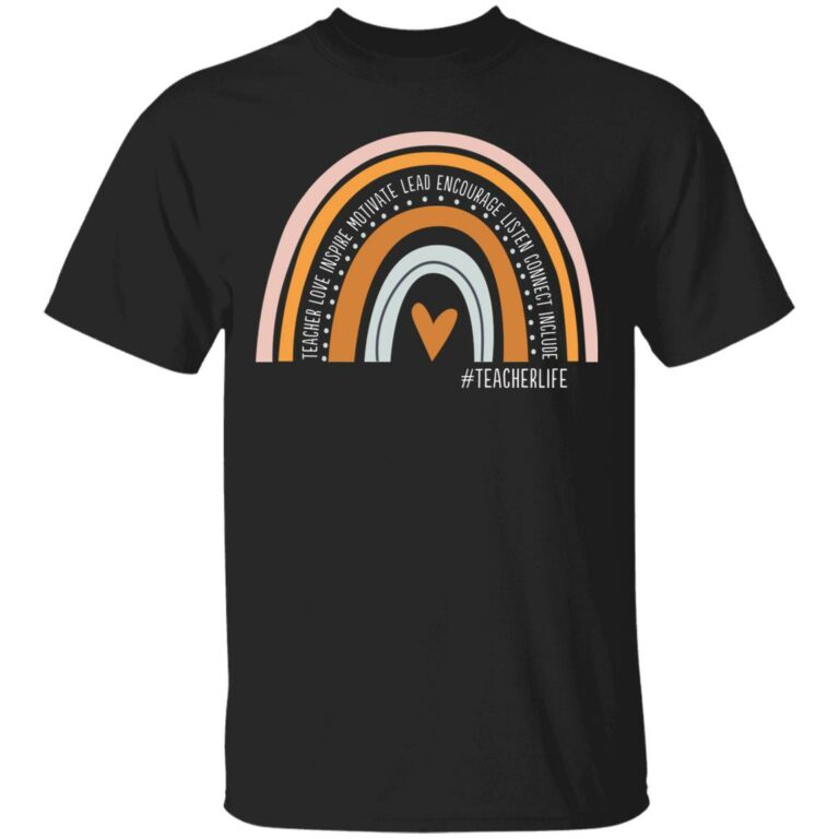 Teacher Love InsT-Shirt, Black, Unisex T-Shirt