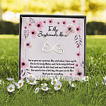 7O. Boyfriend's Mom-fix Infinity Heart Necklace (Silver) 2