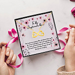 7O. Boyfriend's Mom-fix Infinity Heart Necklace (Gold) 5