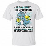 khung long shirt, White, Unisex T-Shirt