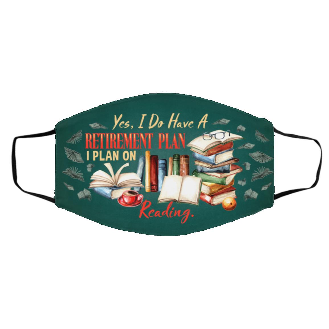 a plan, White, Cloth Face Cover – Medium/Large a plan, White, Cloth Face Cover – Medium/Large