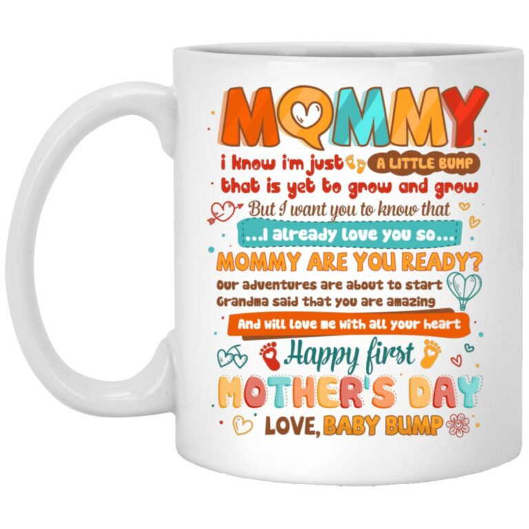 Mother's Day Mommy I Know, White, 11 oz. White Mug
