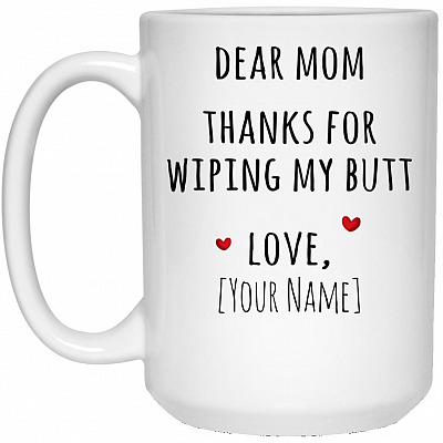 15 oz. White Mug