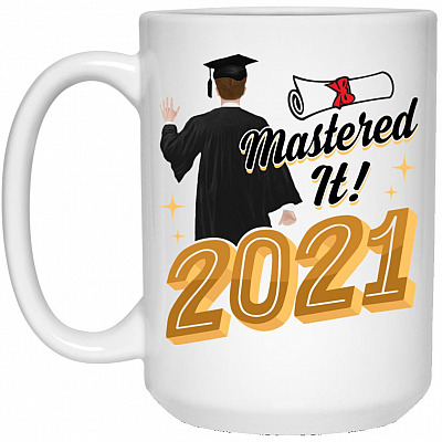 15 oz. White Mug
