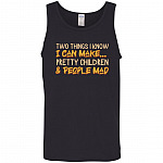 People Tank Top, Black, Unisex Tank Top