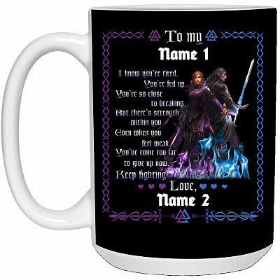 15 oz. White Mug