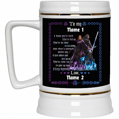 22 oz. Beer Stein