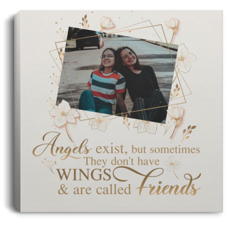 Personalized Photo Poster, White, 0.75'' Framed Canvas