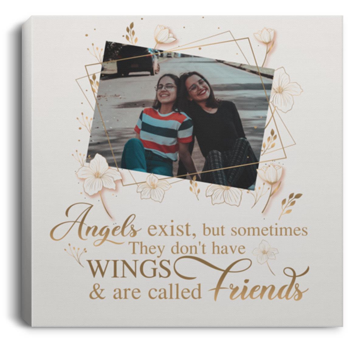 Personalized Photo Poster, White, 0.75'' Framed Canvas Personalized Photo Poster, White, 0.75'' Framed Canvas