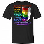 One Day We Won't Have To Shirt, Black, Unisex T-Shirt