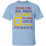 real world, Light Blue, Unisex T-Shirt