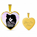 The Love Between Mother And Daughter Is Forever Heart Pendant Necklace - Heart Luxury Necklace (Gold Plated) The Love Between Mother And Daughter Is Forever Heart Pendant Necklace - Heart Luxury Necklace (Gold Plated)