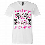 I Used To Be Cool Now I' T-Shirt, White, V-Neck T-Shirt