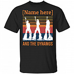 Personalized The Dynamos, Black, Unisex T-Shirt