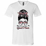 Kinda Busy Being a Goat Shirt, White, V-Neck T-Shirt