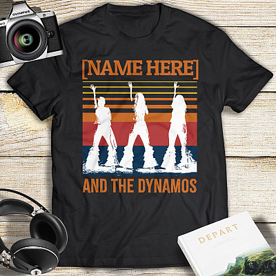Alternative view of Personalized The Dynamos T-Shirt