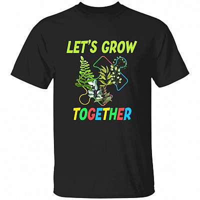 Grow Shirt, Black, Unisex T-Shirt