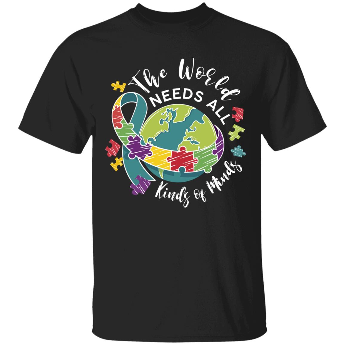 The World Need All, Black, Unisex T-Shirt
