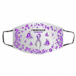 Fibromyalgia Awareness PuFace Mask, White, Cloth Face Cover – Medium/Large Fibromyalgia Awareness PuFace Mask, White, Cloth Face Cover – Medium/Large