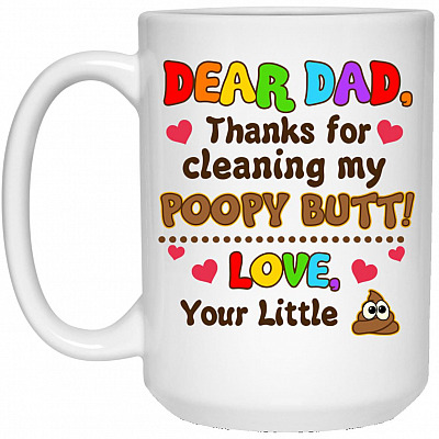 15 oz. White Mug