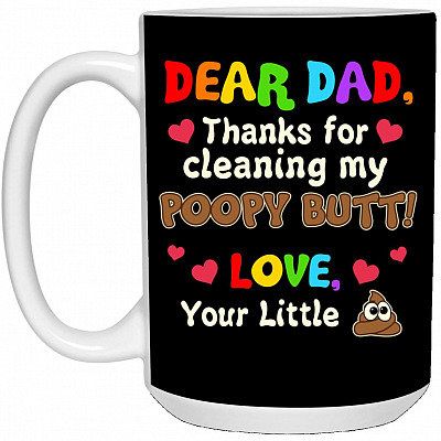 15 oz. White Mug