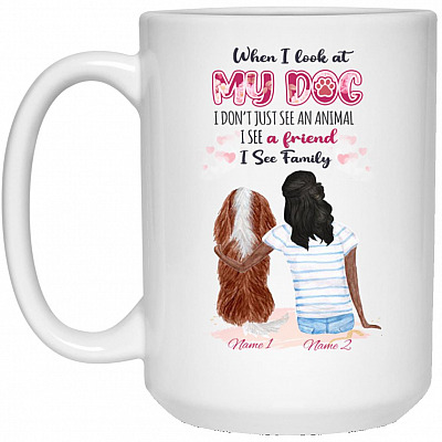 15 oz. White Mug