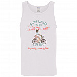 Wise Woman Tank, White, Unisex Tank Top
