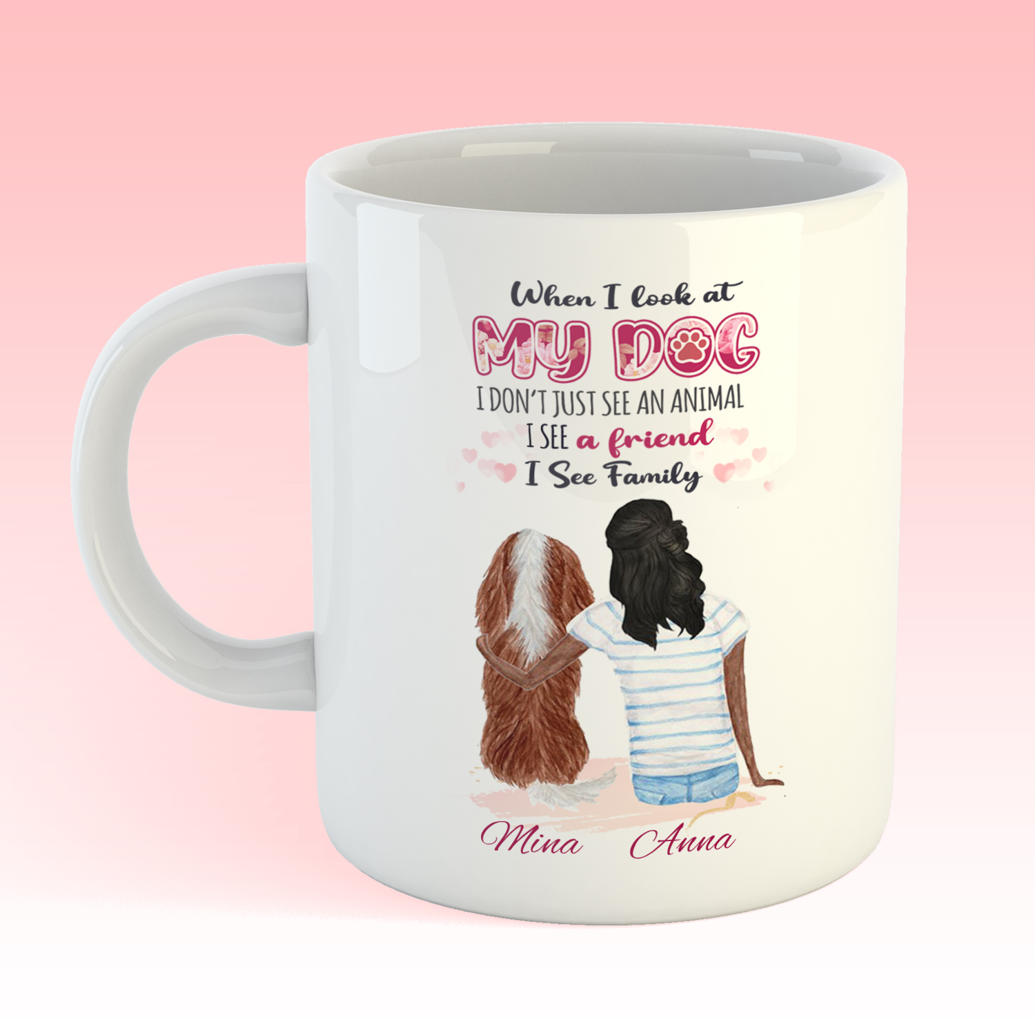 31TR. LOOK MY DOG - (mug)-mk1