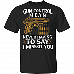 1N.Gun Control Means (3), Black, Unisex T-Shirt