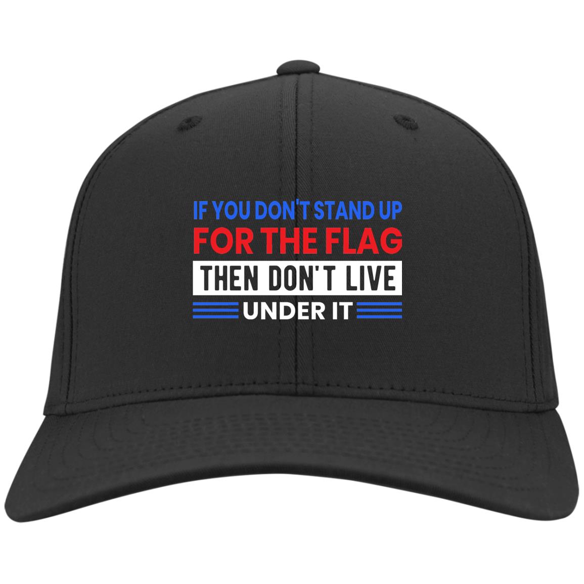 If You Don't Stand Up Hat, Black, Twill Cap If You Don't Stand Up Hat, Black, Twill Cap