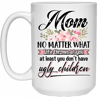 15 oz. White Mug