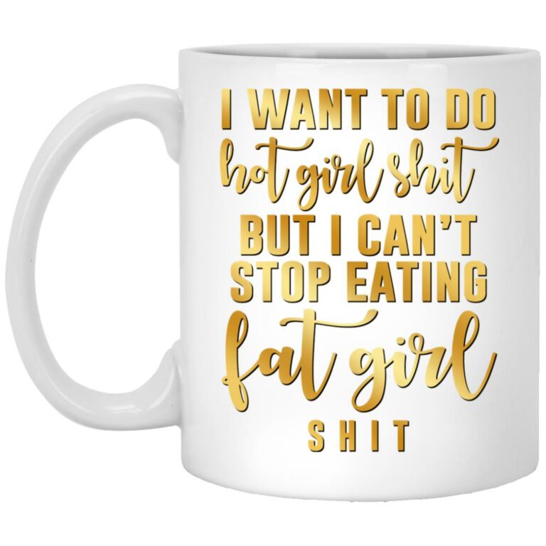 want mug, White, 11 oz. White Mug