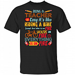 A Teacher T, Black, Unisex T-Shirt