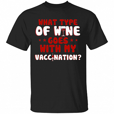 What Type Of Wine Goes With-Shirt, Black, Unisex T-Shirt